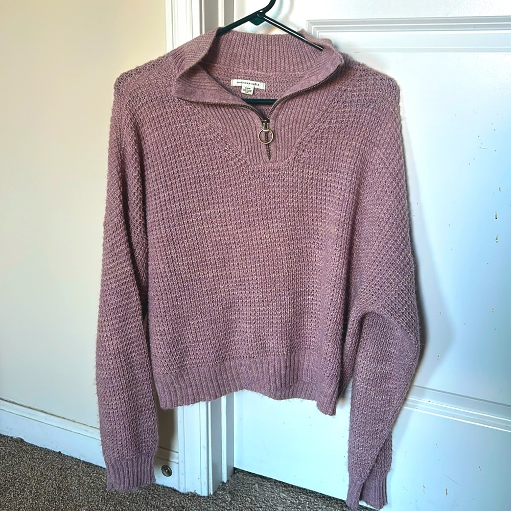 American Eagle Cropped Sweater